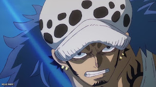 ワンピース アニメ 1093話 トラファルガー・ロー Trafalgar Law ONE PIECE Episode 1093