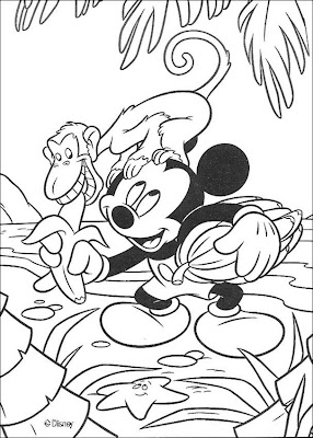 Disney Coloring Pages, Mickey Mouse Coloring Pages, 