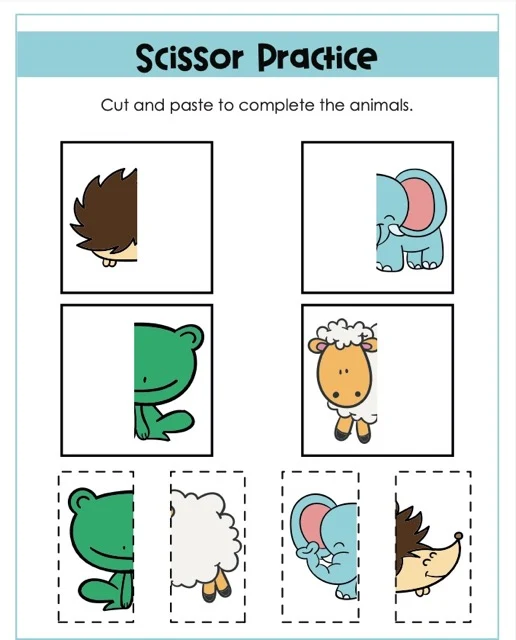 Scissor Activities