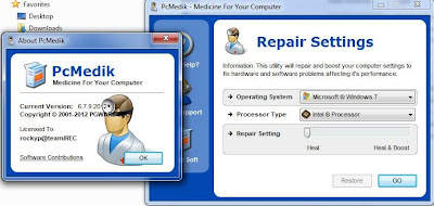 Repair Your Computer With PCMedik 6.7.9.2012