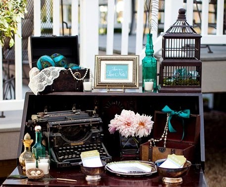 Wedding Guest Book Table