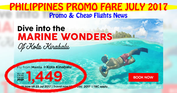 Philippine promo fare 2018