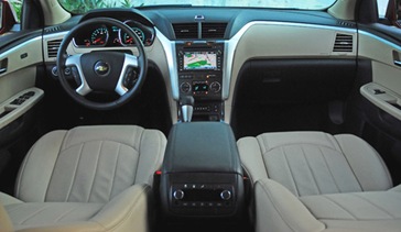2012ChevyTraverseLTZDashboard