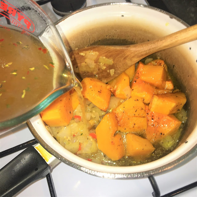 Spiced Butternut Squash Soup