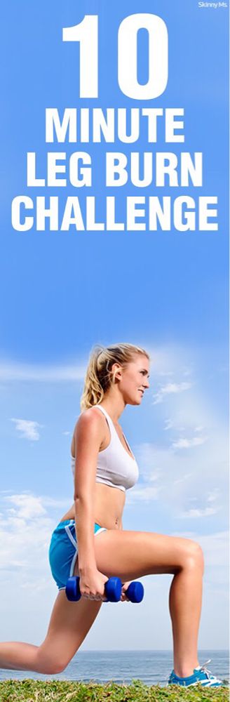 10-Minute Leg Burn Challenge