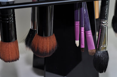 Drying Makeup Brushes