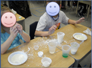 Making Slime: When studying States of Matter with my second graders, we made two different kinds of slime. This blog post contains the recipes for both!