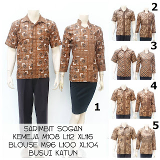 Sarimbit Batik Sogan