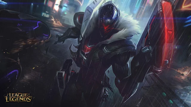 Papel de parede League of Legends Jhin para PC, Notebook, iPhone, Android e Tablet.