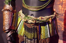 Nakia River Tribe costume detail Black Panther