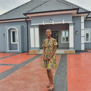 Emmanuella samuel builds house for mother