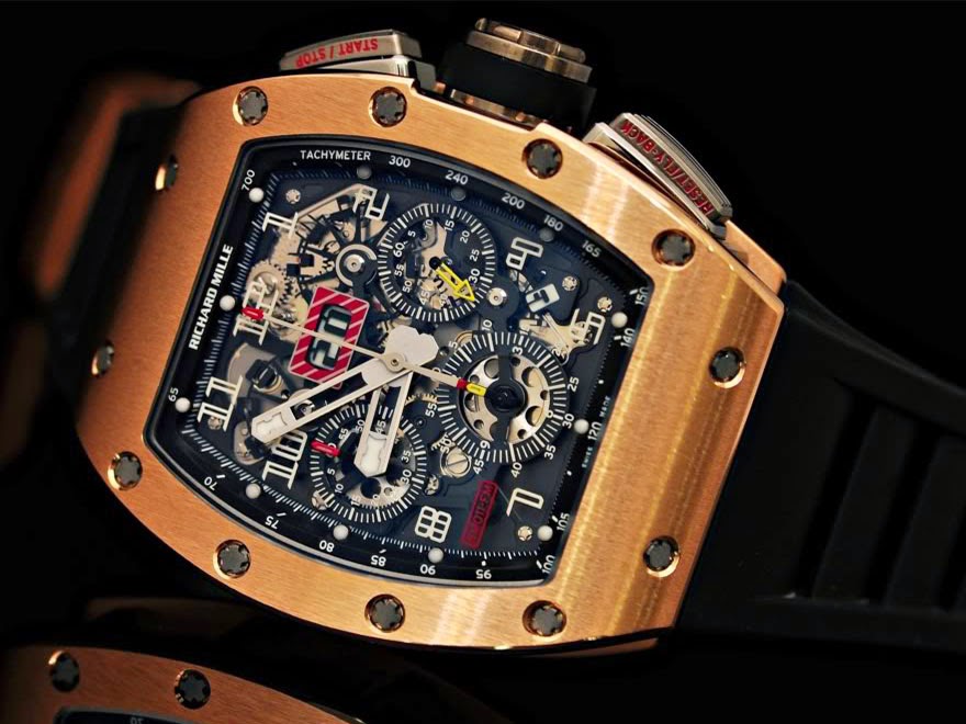 The Richard Mille - RM11 in Rose Gold