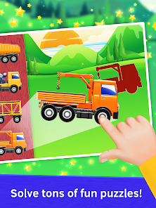 Truck Puzzles for Toddlers