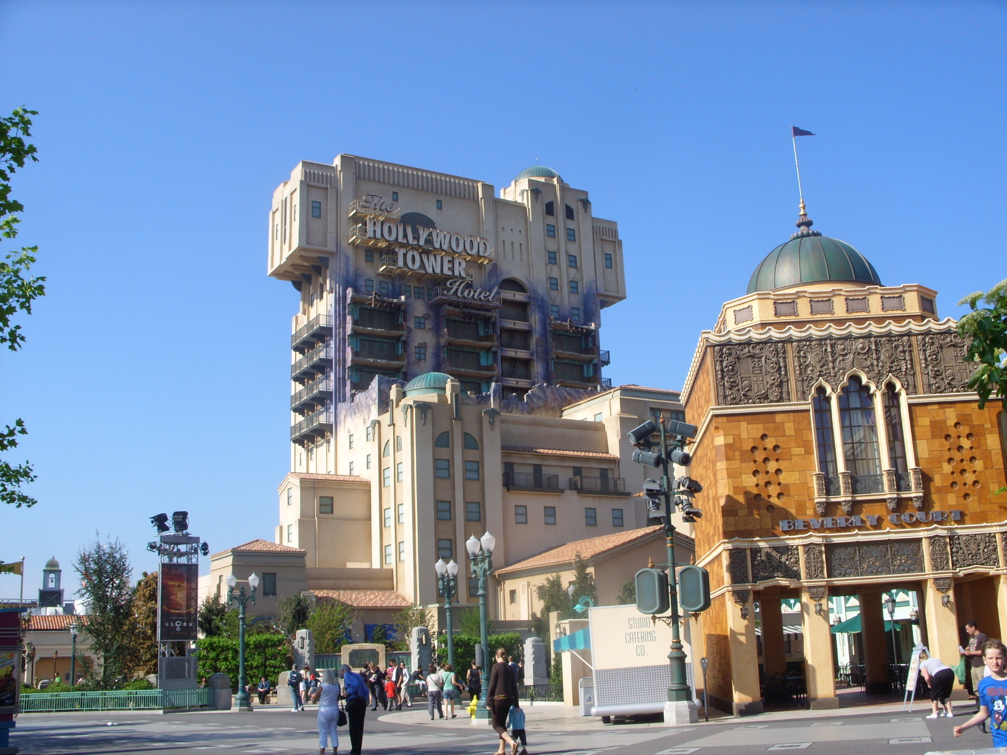 tower of terror at  Disneyland Paris