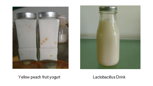 high acyl gellan gum in fruit yogurt and lactobacillus drink