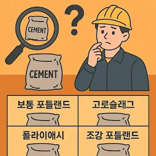 시멘트, 제대로 고르고 계신가요? 실수 줄이는 선택법 총정리