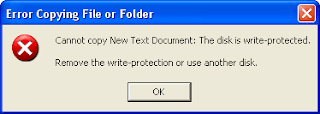 Error Copying File or Folder