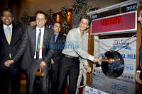 Shahrukh Khan Unveils Eros Media IPO at BSE 