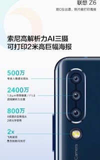 Lenovo Z6 First Look and Full Specifications Revealed