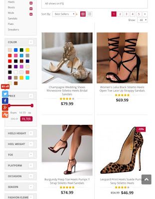 FSJ Shoes website review plus my shopping experience with them on NBAM blog