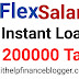 FlexSalary Instant Personal  Loan Loan 200000 Tak 