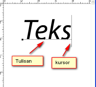 Membuat tulisan di photoshop