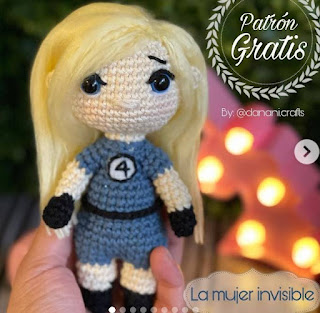 PATRON GRATIS LA MUJER INVISIBLE AMIGURUMI 57809