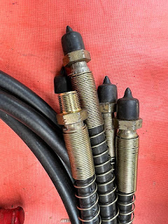 PARKER NO SKIVE H681-4 jack hose 1/4x2w WP Qty 4 worldwide delivery E-mail: sales@idealdieselmarine.com  WE SALE AND EXPORT HYD HOSE FOR M/E & A/E Hyd Hose for jack maker PARKER ,CEJN, SKF an