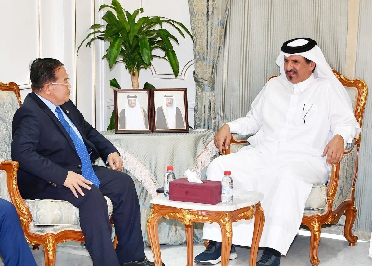 غرفة قطر تبحث تعزيز التعاون الاقتصادي مع كمبوديا