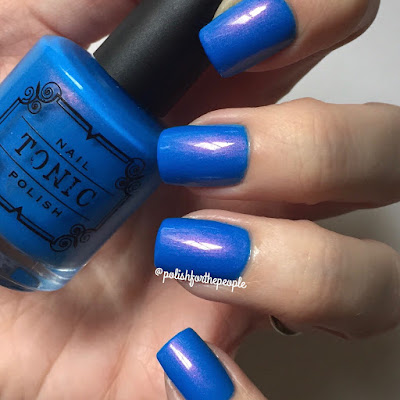 Tonic Polish I Pink You Blue Me Off swatch