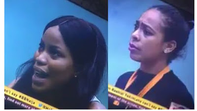 Video: Watch BB Nigeria contestants, T-Boss and Ese quarell in the house 