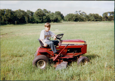 Marshall mowing the Way Back