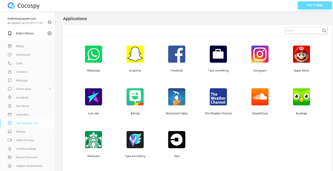 Cocospy Review: Free Cell Phone Tracker for Parents and Employers Cocospy is an entirely free GPS based phone tracker Cocospy Review: Free Cell Phone Tracker for Parents and Employers