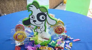 Doki centerpieces decoration for children parties