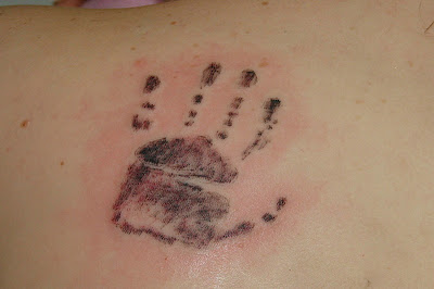 Baby Handprint Tattoos