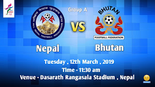 Nepal vs Bhutan in SAFF Women's Championship 2019 Nepal