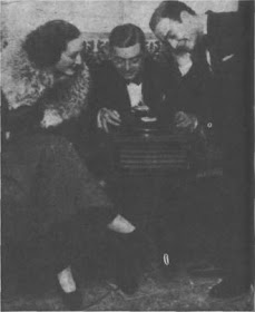 Carmen Duval, Cayetano Puglisi y Elvino Vardaro en 1935