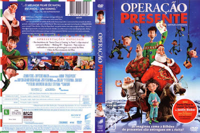 Filme Operação Presente (Arthur Christmas) DVD Capa