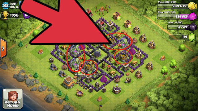 clash tutoriales, como atacar en clash of clans, guias, juegos online, juegos trucos, trucos, Guias para farming, farming, que es farming, como farmear