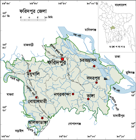 atlas of faridpur