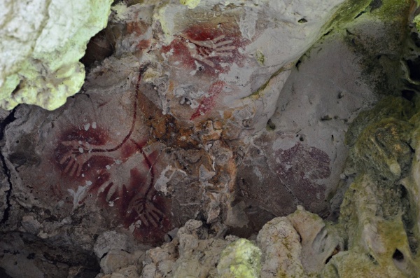 Situs cagar budaya gua beloyot di hutan merabu