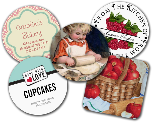  Baking Stickers and Labels