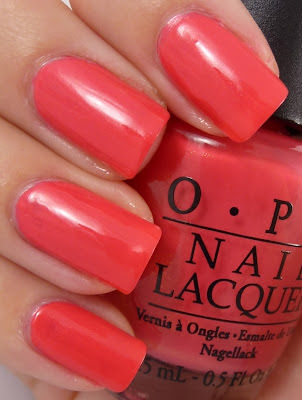 I Eat Mainely Lobster, OPI, Touring America collection - swatch