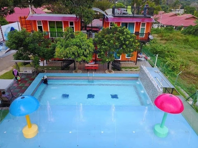 Pemandangan di Homestay Kontena Melaka