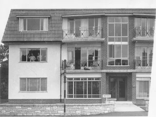 Haven Court Sandbanks almost opposite John Lennon's Aunt Mimi's house