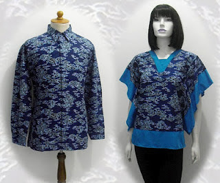 blus batik wanita