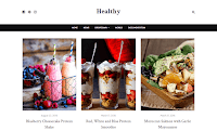 Template Blogger Makanan Sehat