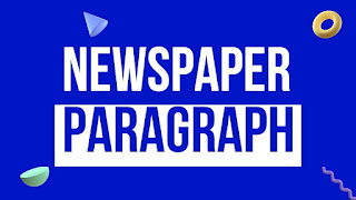 Newspaper Paragraph