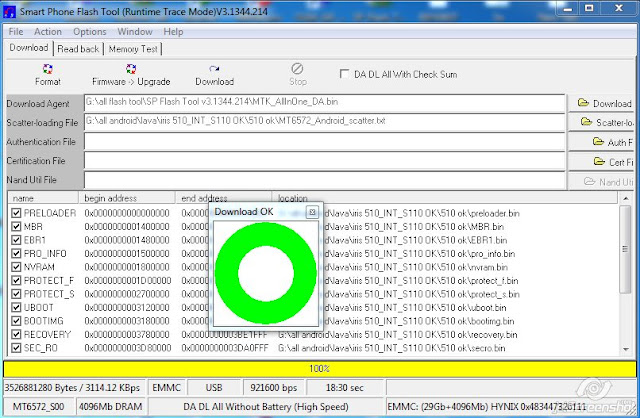 iris 510 H001_INT/S110 FIRMWARE FLASH FILE MT6572 4.4.2 100% TESTED