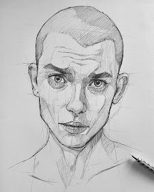 01-A-vulnerable-look-Pencil-Portraits-James=Bass-www-designstack-co